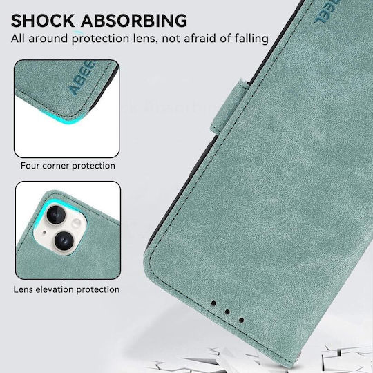 Abeel Wallet Πράσινο (Motorola Moto G67 5g / G77 5g)