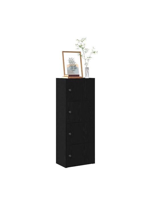 Cabinet Floor Black Oak 40x24x102cm