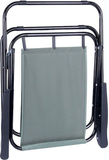 Vilde Ξαπλώστρα-Πολυθρόνα Παραλίας Γκρι 54x44.5x72.5εκ.