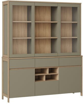 Βιβλιοθήκη με LED Fermaru 100 Σκονισμένο Πράσινο 164x39x195εκ. 612969IMV Βιβλιοθήκη με LED Fermaru 100 Σκονισμένο Πράσινο 164x39x195εκ. 612969IMV