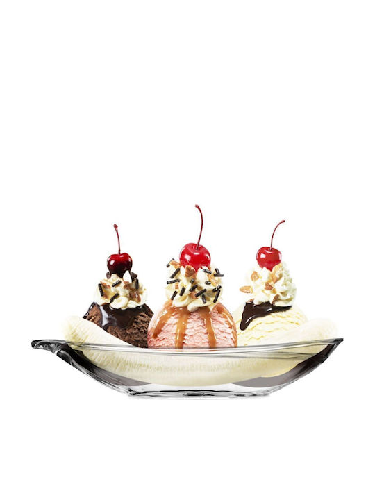 Ocean Delight Bol Decorativ Din Sticlă Transparent 24x10.9x4.4cm 6 Bucăți