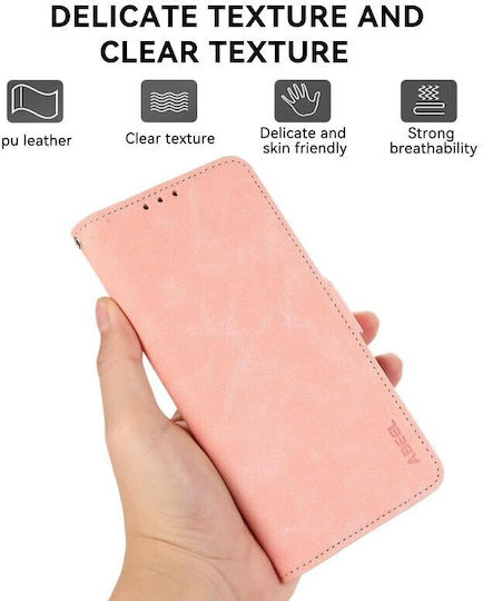Abeel Wallet Pink (Motorola Moto G67 5g / G77 5g)