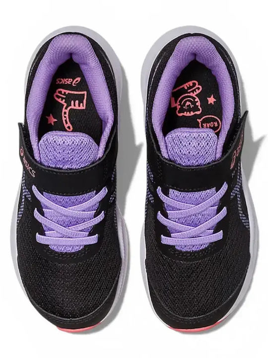 Patriot 13 Kids Sports Shoes Running with Hoop & Loop Closure Black