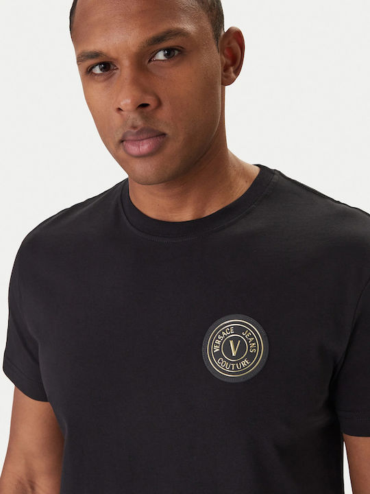 Short Sleeve Black Blouse