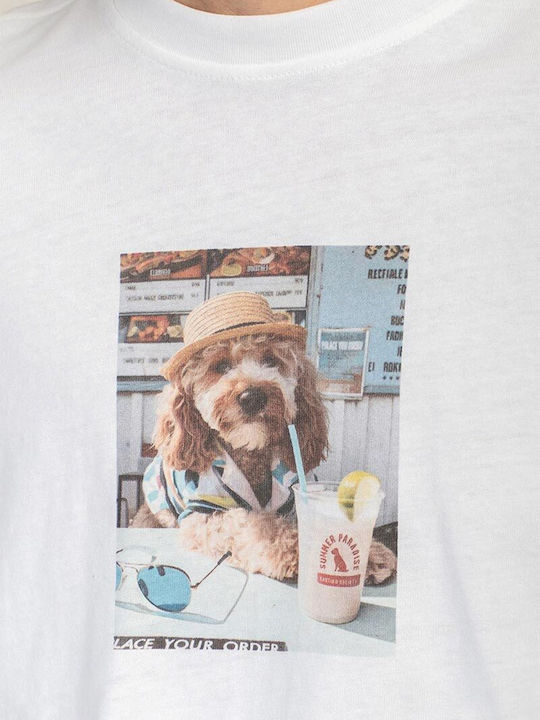 T-shirt White AS022-01-G002