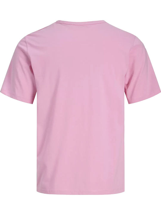 Crew Neck T-Shirt Pink