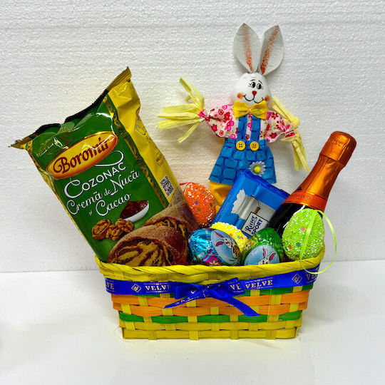 Easter Gift Box Spring Celebration Mionetto Prosecco Bunny Decoration Boromir Cozonac Ritter Chocolate