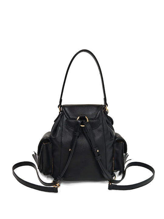 Women's Backpack Shoulder Bag Black
