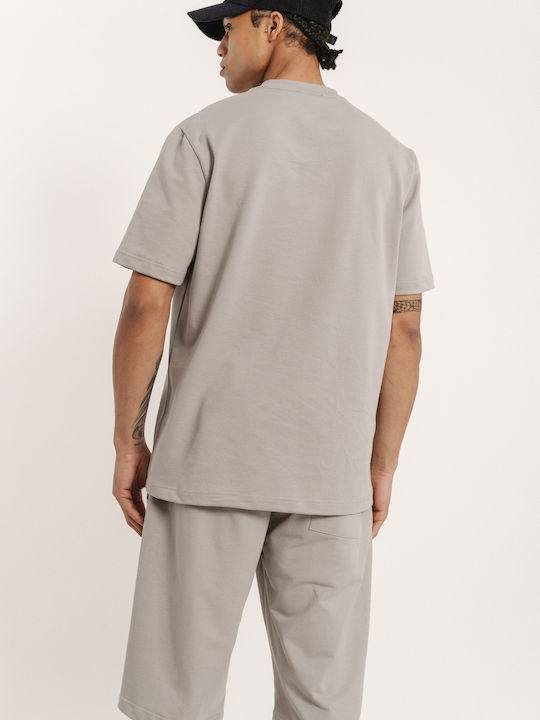 T-shirt Gray Melange MP-N-TOP-S26-016-GRAY MELANGE