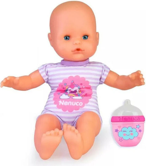 Giochi Preziosi Nenuco Set Papușă Bebe Biberon Zornăitoare 35 cm
