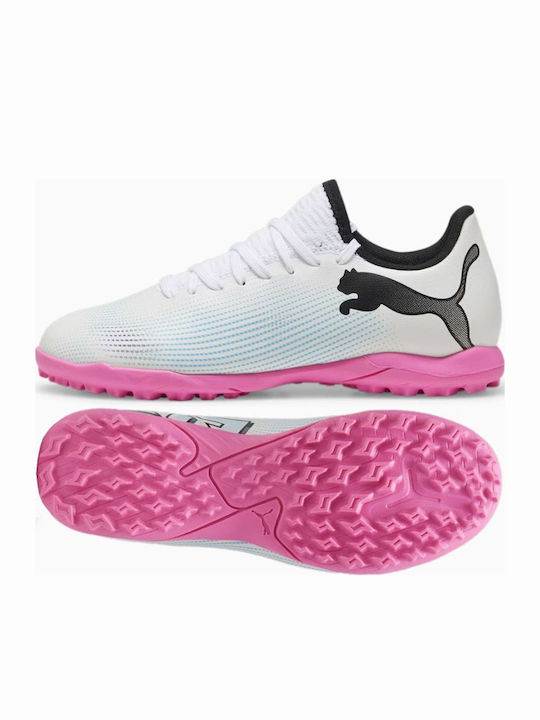 Play Tt Jr TT Kids Soccer Cleats & Shoes Turf White