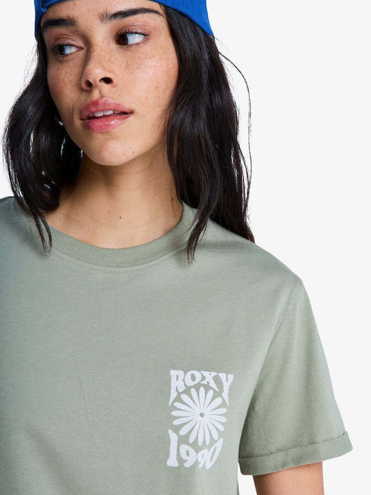 Oceanregular Women's T-shirt Oil Green
