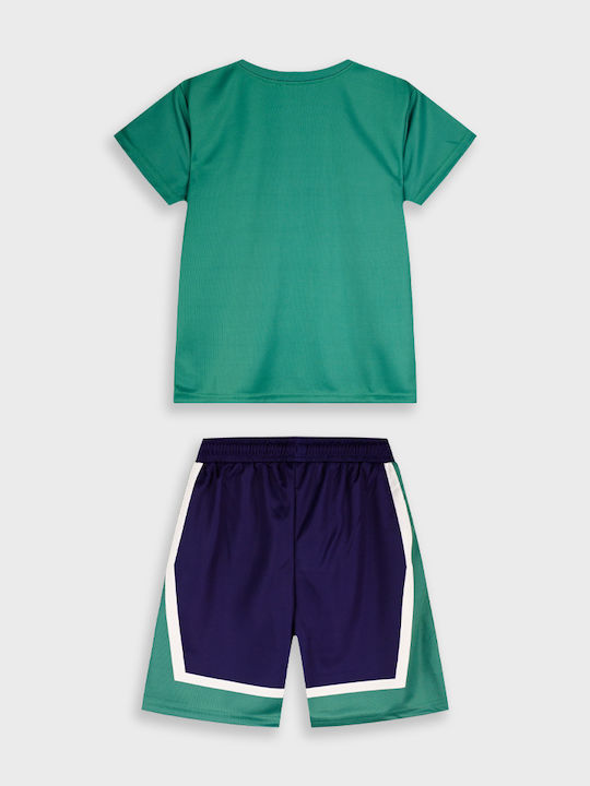 Kids Set with Shorts Summer 2 Pieces Red
