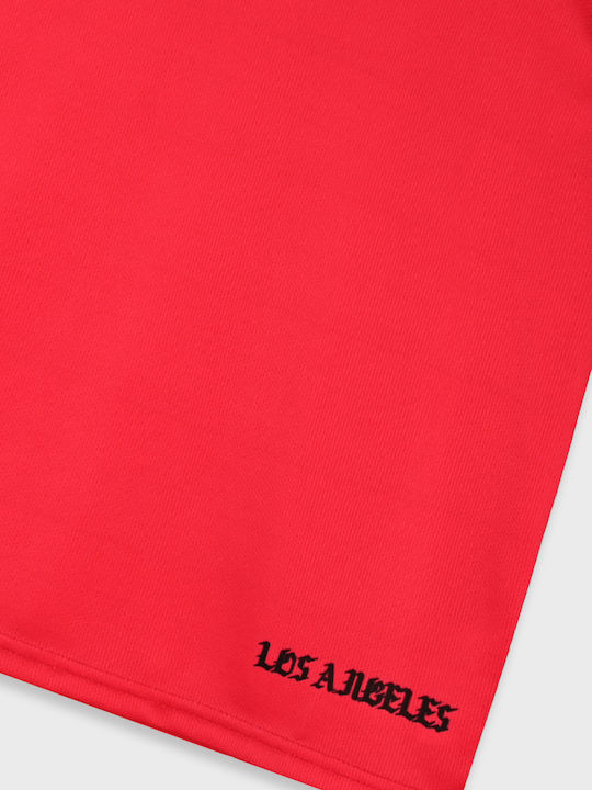 Kids Set with Shorts Summer 2 Pieces Red