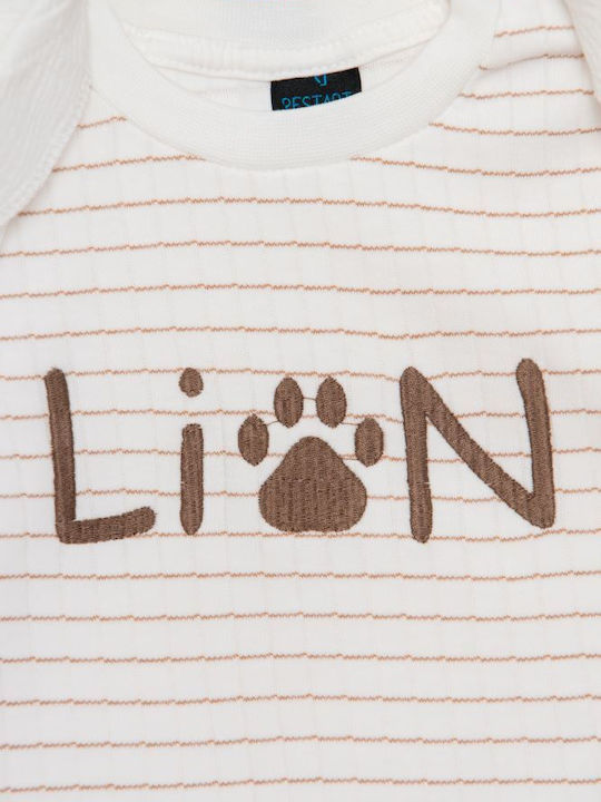 Kids Clothing Set with Shorts Summer 3 Pieces White