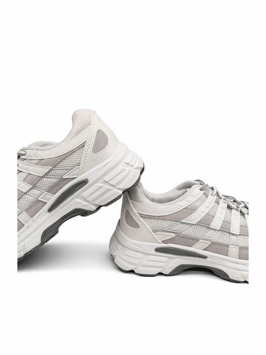 Damen Chunky Sneakers Weiß EV-513-Weiß