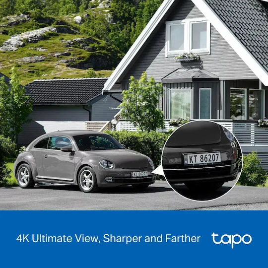 TP-LINK Tapo C660 Kit IP Камера За Видеонаблюдение 4K Водоустойчива На Батерии