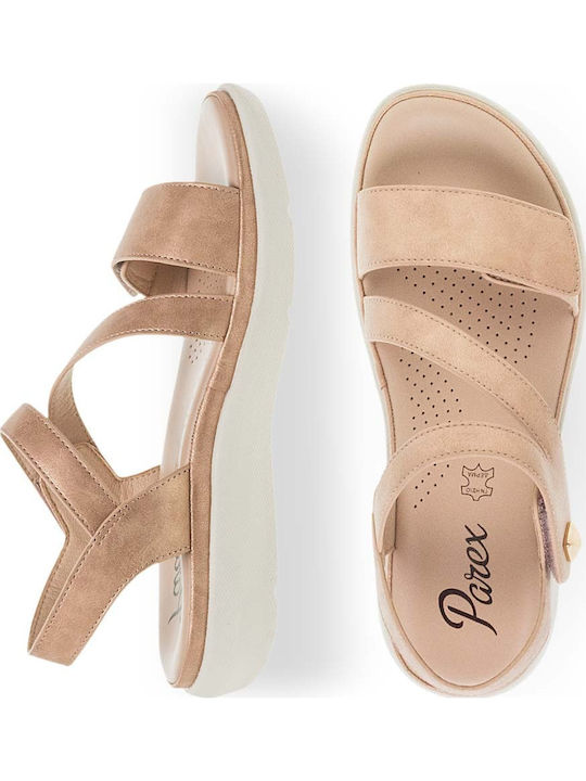 Women's Flat Sandals Rose Gold