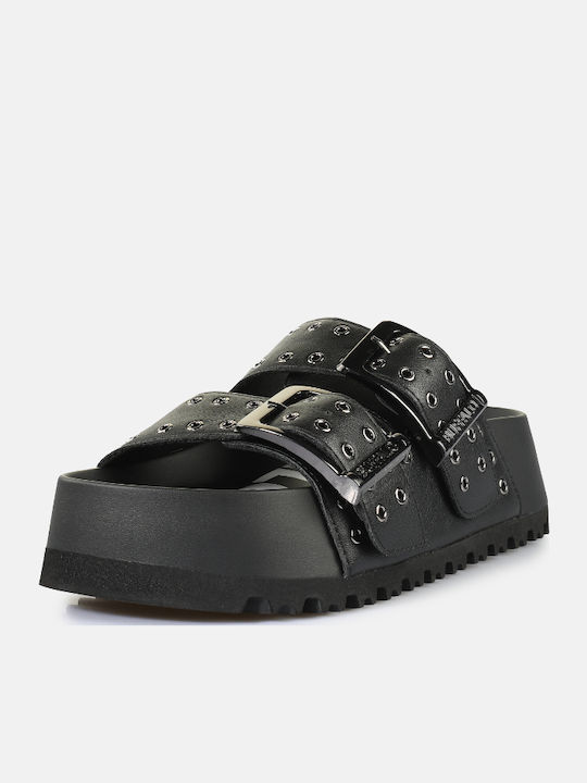 Buffalo Ari Sandals Black