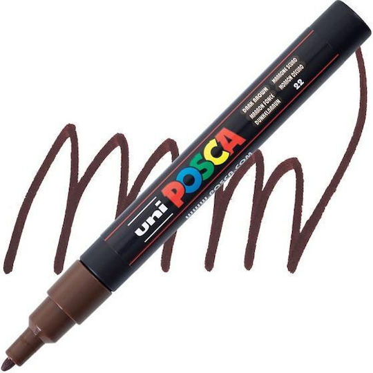 Posca Acrylmarker 1.3mm Dark Brown