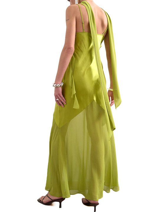 Topshop Satin Damenkleid Hochzeit - Taufe Grün Topshop Satin Damenkleid Hochzeit - Taufe Grün