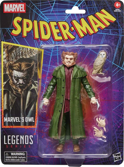 Hasbro Marvel: Spiderman Marvel Legends - Retro: Marvel's Owl Φιγούρα Δράσης