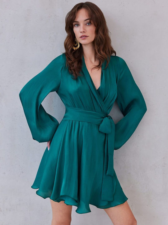 Mini Abendkleid Emerald