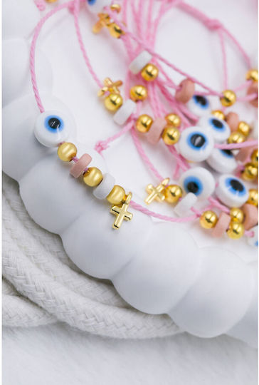 Kymi Christening Charm White Bracelet 50 Pieces