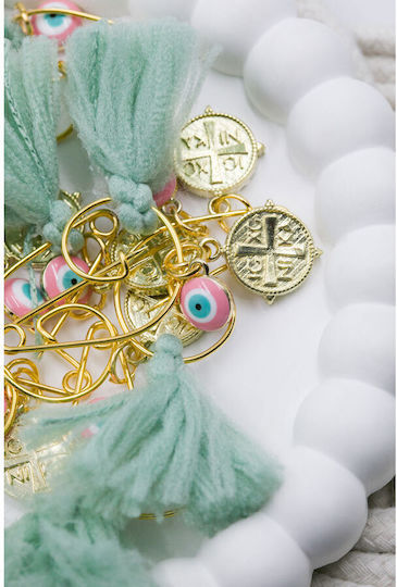 Kymi Christening Charm Bracelet 50 Pieces