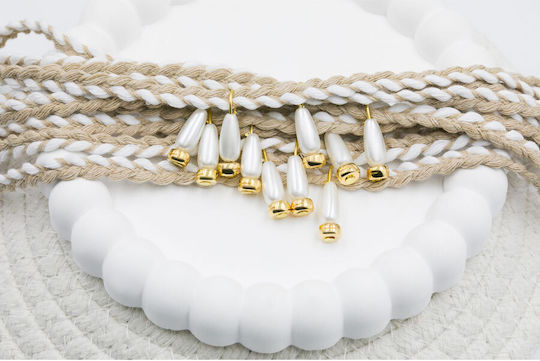 Kymi Taufe Anhänger Armbänder Weiß 50 Stück