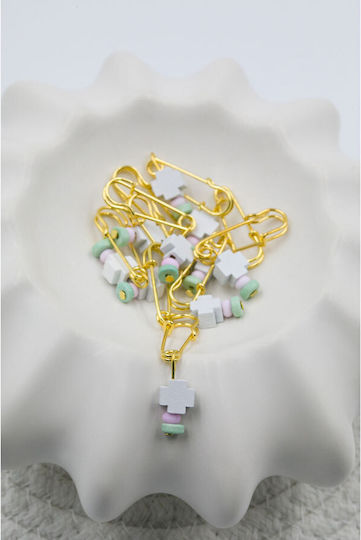 Kymi Amulet De Botez Rever Alb 50 Bucăți