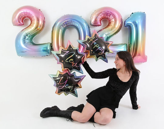32" Μπαλόνι Opal New Year