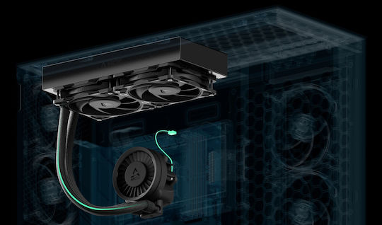 Arctic Freezer III Pro 240 Water Cooling AIO CPU with 2 Fans 120mm