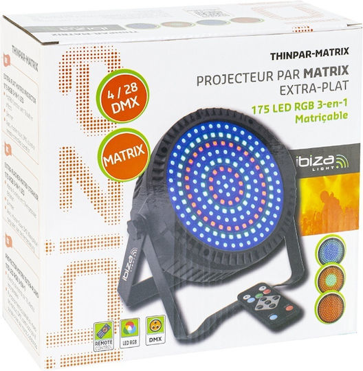 Ibiza Light Par Led Rgb 175 Leds Matrix