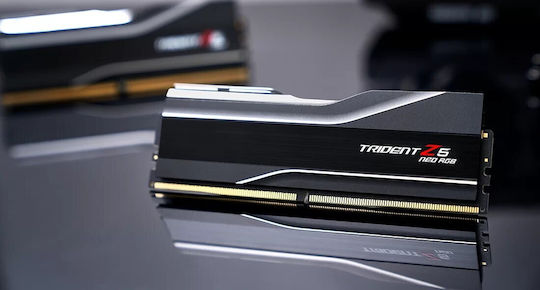 G.Skill Trident Z5 Neo RGB DDR5 246GB RAM with 4x61GB Modules and Speed 6000 for Desktop