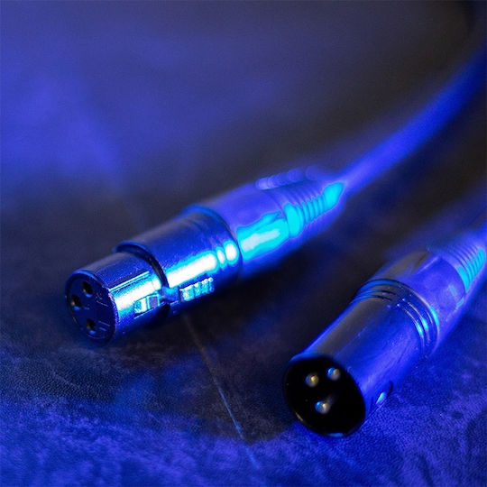 Plugger Cable XLR male - XLR female Μαύρο 15m (DK-PLG00027)