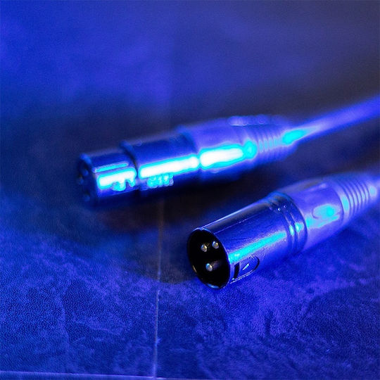 Plugger Cable XLR male - XLR female Μαύρο 0.6m (PLUCABDXF3XM30M60EAS)