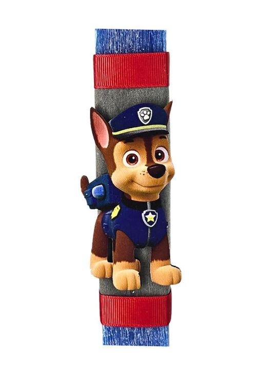 Handmade Scented Candle Boy Wooden Back Paw Patrol