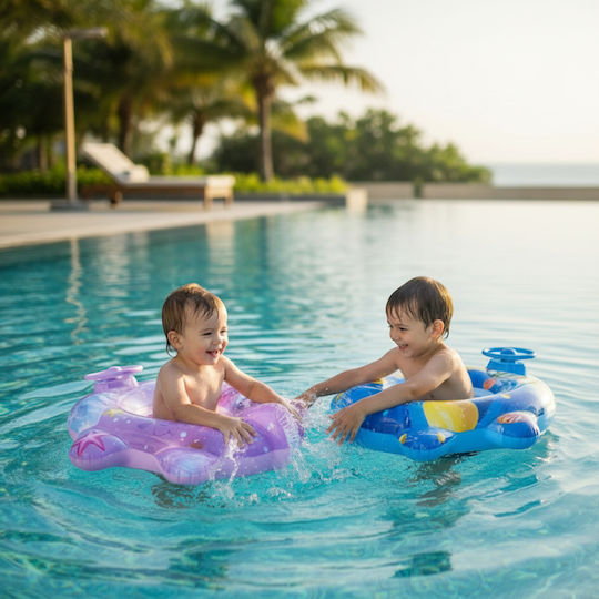 Kids' Swim Ring Light Blue