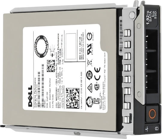 Dell SSD 1.9TB Тип 2.5'' С Връзка SATA III 345-BDTD