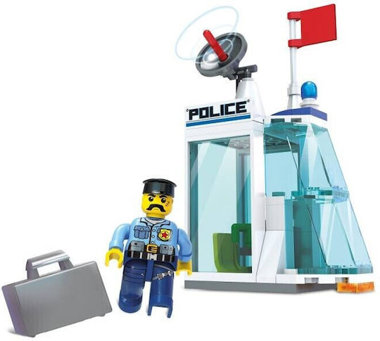 Blocki Τουβλάκια My Police 2 in 1 για 6+ Ετών 57τμχ
