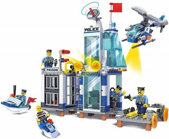 Blocki Cuburi De Construit My Police 2 In 1 Pentru 6+ Ani 92 Bucăți
