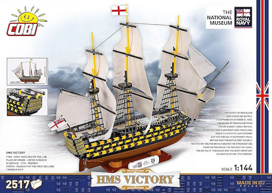 Cobi Τουβλάκια Napoleonic Wars HMS Victory για 11+ Ετών 2517τμχ