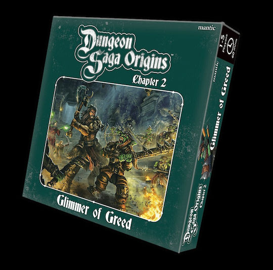 Επέκταση Παιχνιδιού Dungeon Saga Origins: Glimmer of Greed για 1-5 Παίκτες 10+ Ετών (EN) Mantic