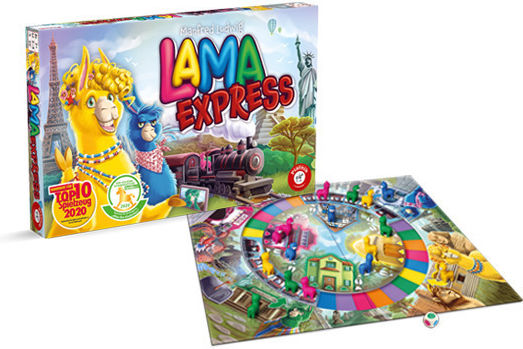 Brettspiel Lama Express für 2-4 Spieler 5+ Jahre Desyllas