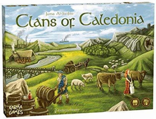 Επιτραπέζιο Παιχνίδι Clans Of Caledonia για 1-4 Παίκτες 12+ Ετών (EN) Karma