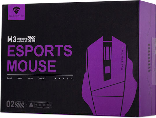 Machenike M3 Wireless Gaming Mouse 3200 DPI Negru
