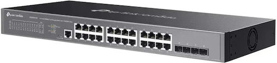 TP-LINK TL-SG3428X-M2 v1.2 Managed L2 Switch with 24 Ethernet Ports and 4 SFP Ports