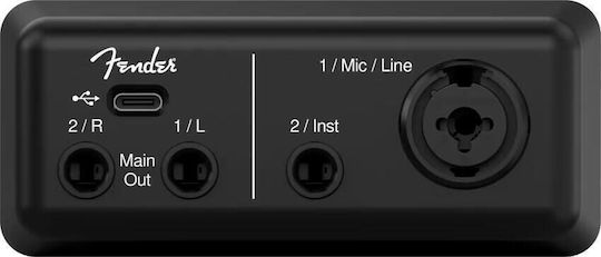 Fender AudioBox Go Placă de Sunet Externă Profesională cu Conectare USB