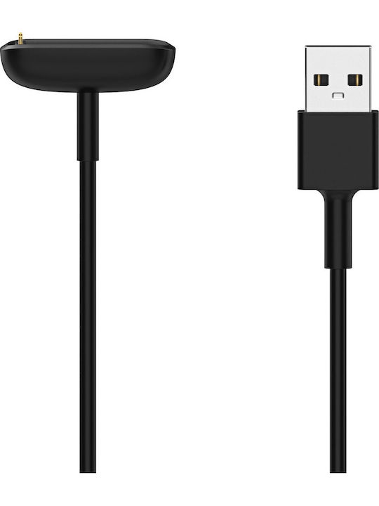 Akyga Charging Cable Wearable Charger Fitbit Luxe, Charge 5, Charge 6 Blackς